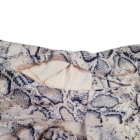 Native Daughters Snakeskin Print Mini Dress - Picture 4 of 11